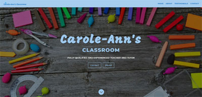 Carole Ann’s Classroom